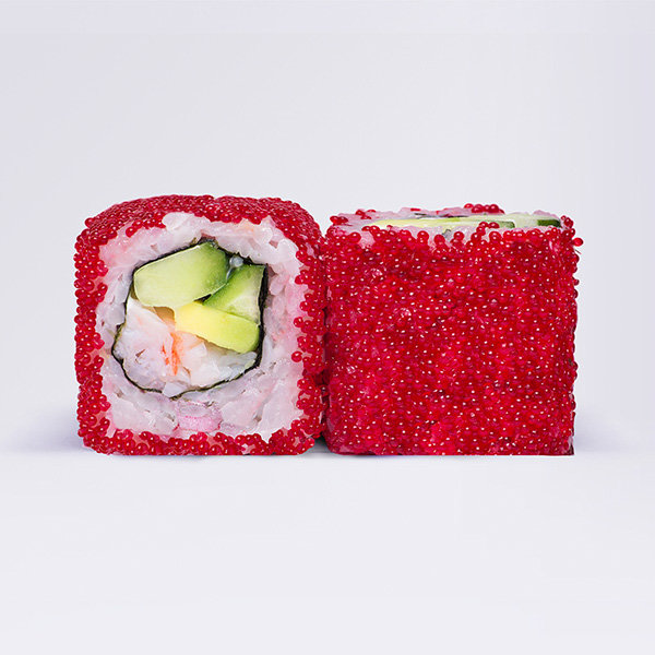 Ролл Калифорния с креветкой