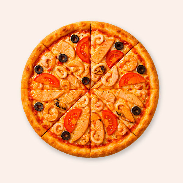 Пицца Фрутти Ди Маре 25 см