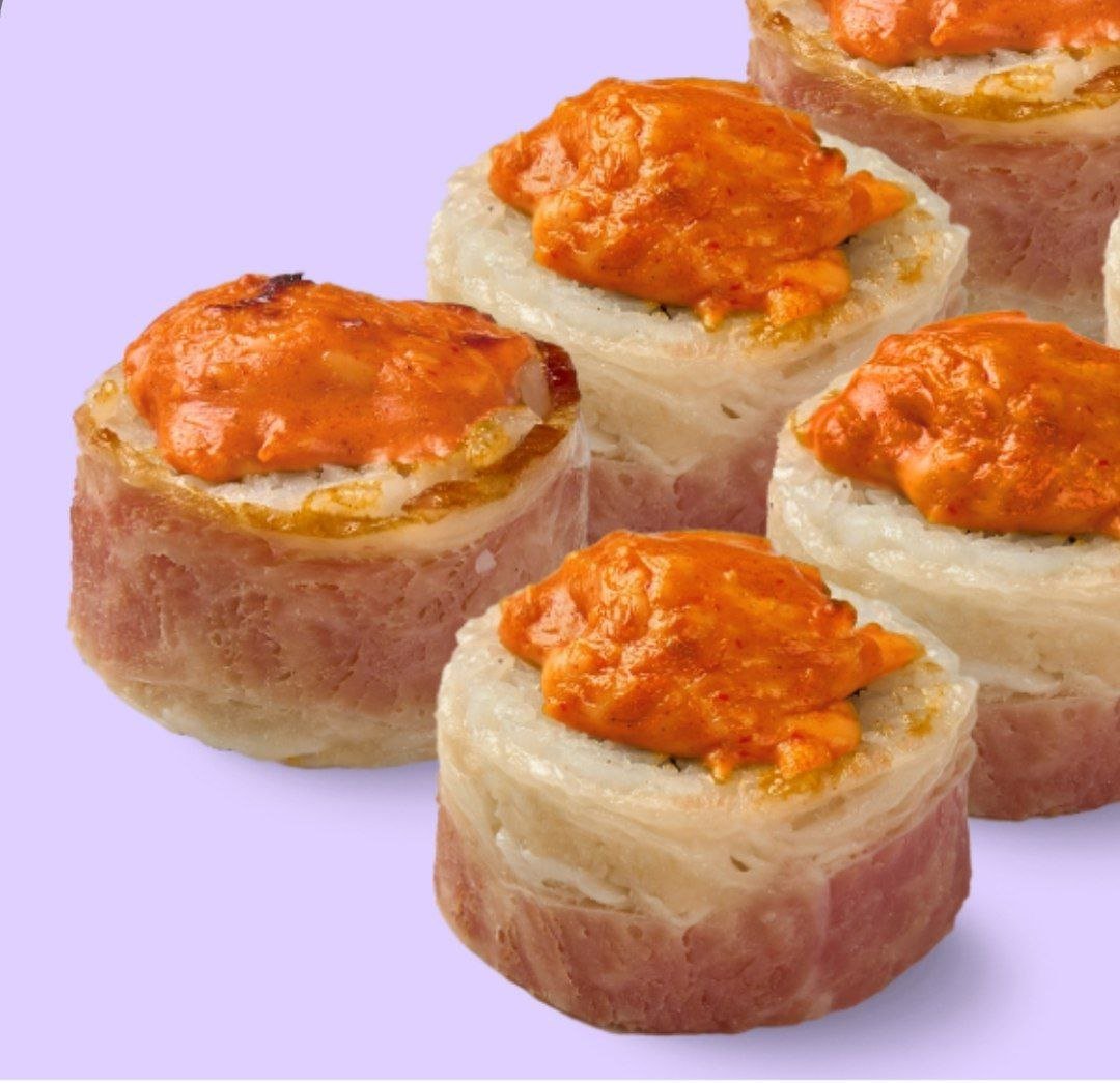 Запечённый с беконом