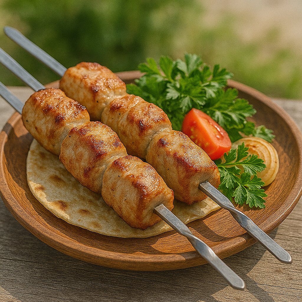 Шашлык из куриной грудки