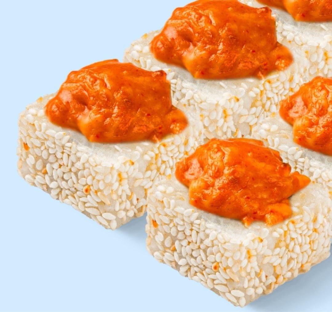 Запечённый с крабом