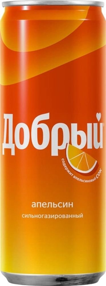 Кола ж/б Добрый Апельсин