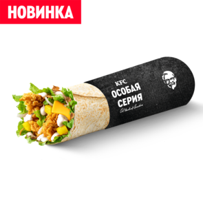 Ролл с курицей и ананасами