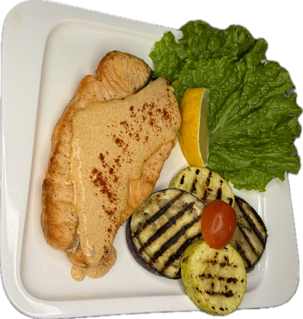 Лосось стейк