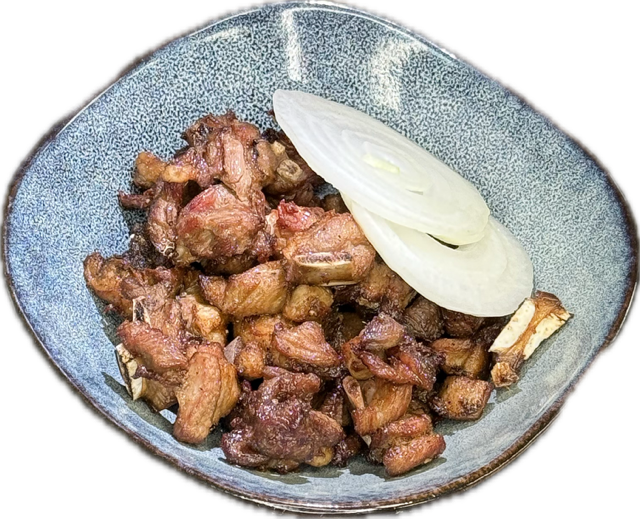 Семечки бараньи с острым соусом