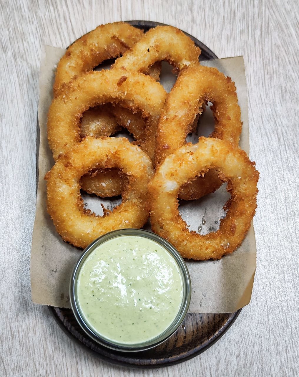 Кольца кальмара в панировке