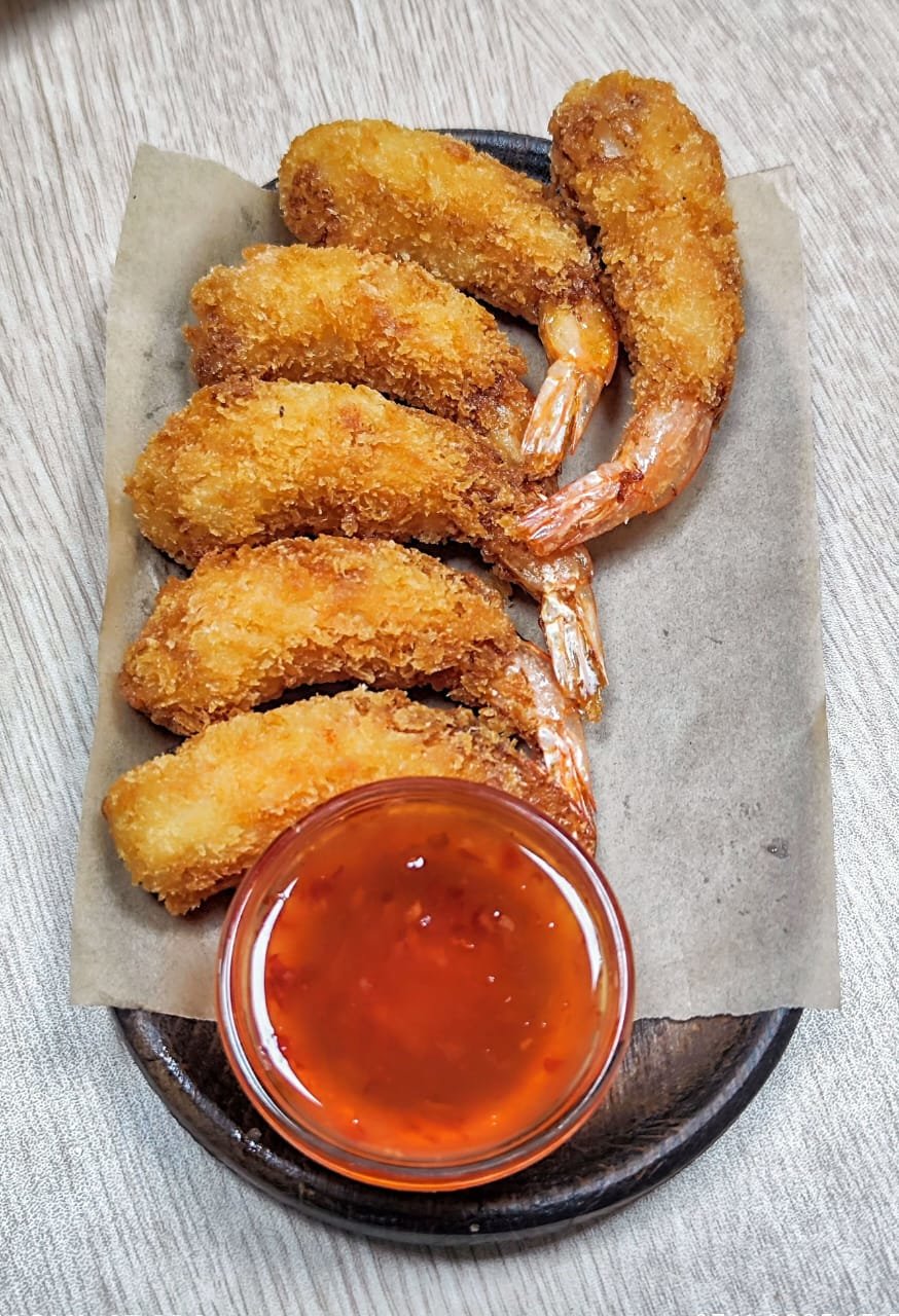 креветки в панировке