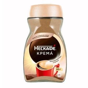 Кофе натуральный растворимый "Нескафе классик крема", 95 г. 17613