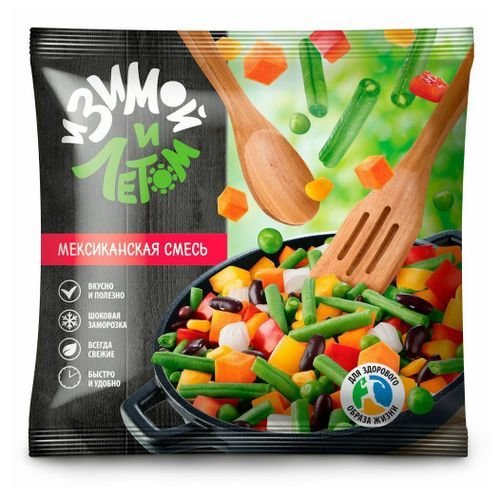 Овощи И ЗИМОЙ И ЛЕТОМ Мексиканская смесь 400 гр 28693