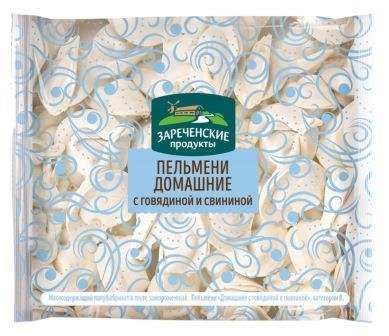 Пельмени ДОМАШНИЕ с говядиной и свининой 700 гр Зареченские продукты 6994