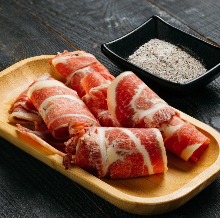 Строганина из жеребятины