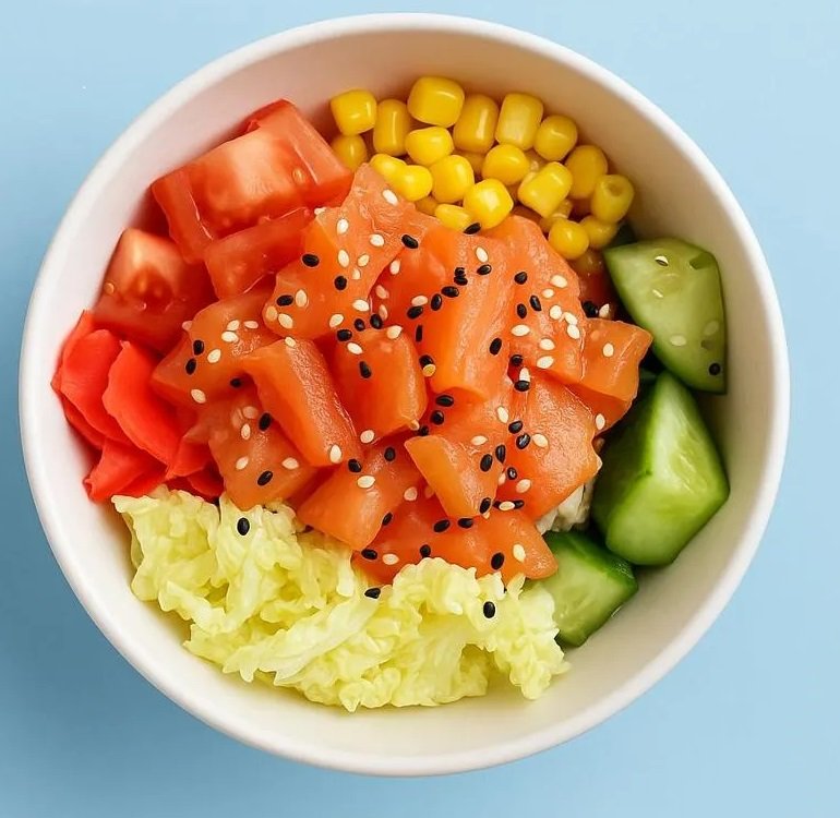 Поке с Лососем