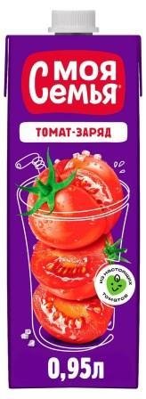 Сок МОЯ СЕМЬЯ Томат-Заряд 0,95 л. 13999