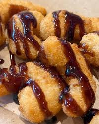 КРЕВЕТКИ В КЛЯРЕ И СОУСЕ ТЕРИЯКИ ( 7ШТУК)