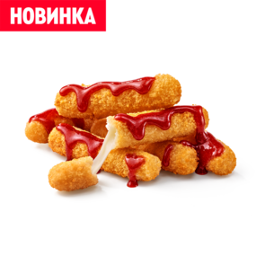 Сырные палочки с клюквенным соусом 6 шт.