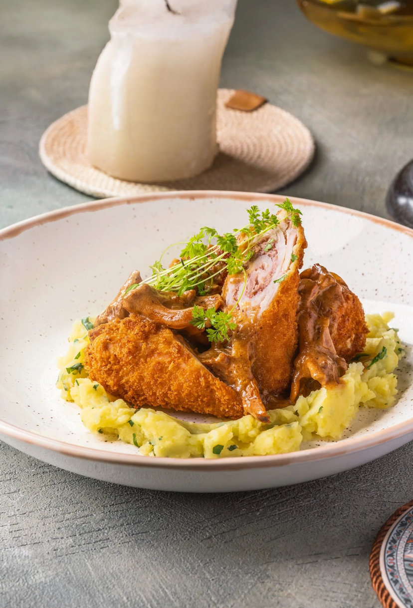 Рулетики из свинины