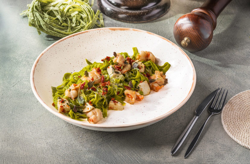 Паста зеленая