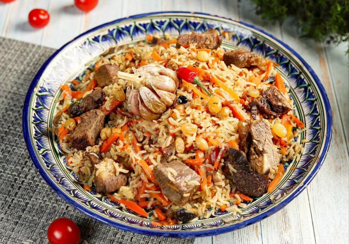 Плов с говядиной