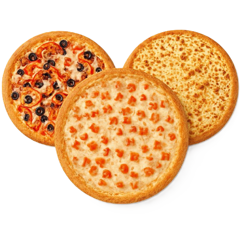 Акция "3 пиццы " 1 вариант