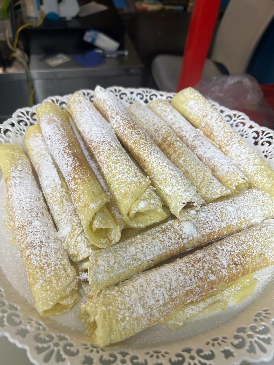 Трубочки варенные