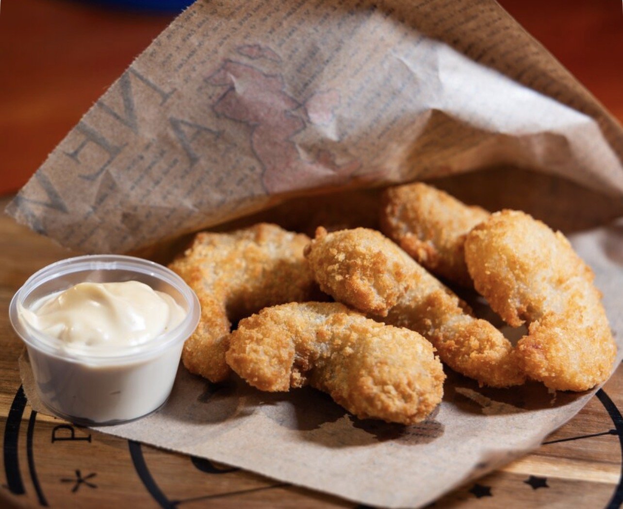 Креветки темпура