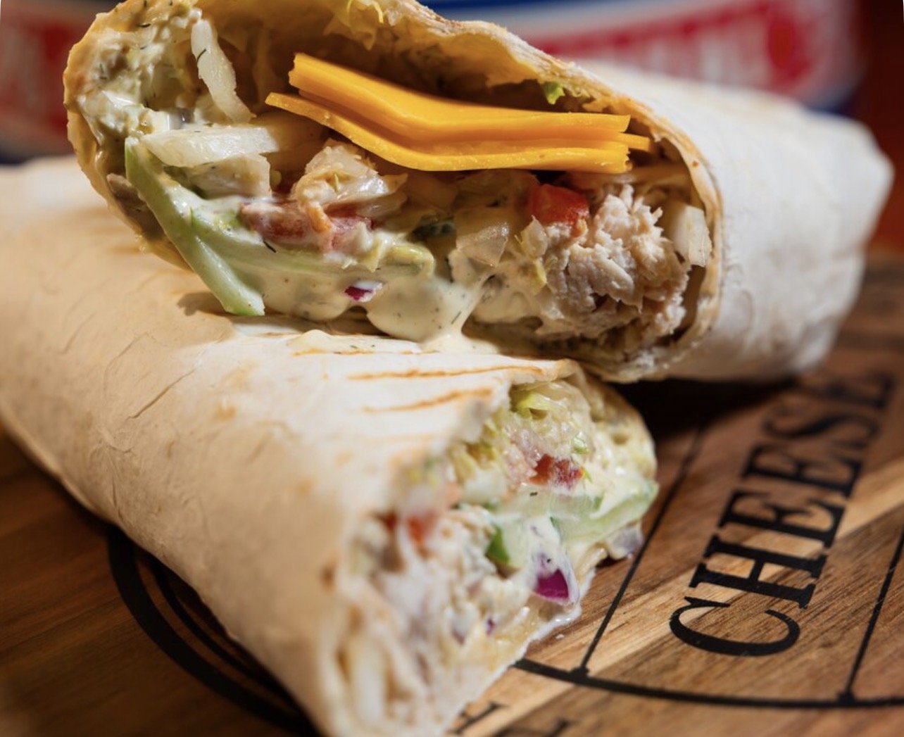 Сырная шаурма