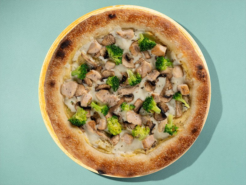 ПИЦЦА БЬЯНКА ПО-ДЕРЕВЕНСКИ 35 СМ.