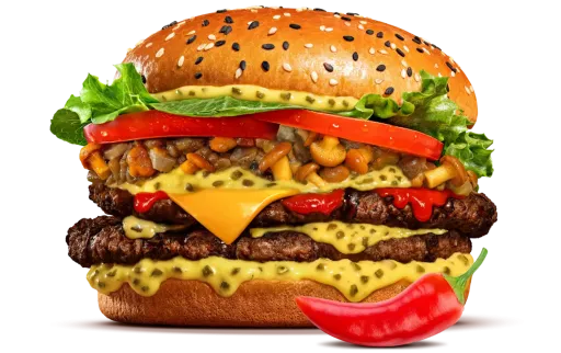 Острый Ангус с Лисичками Двойной