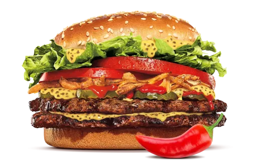 Острый Воппер Жюльен Двойной