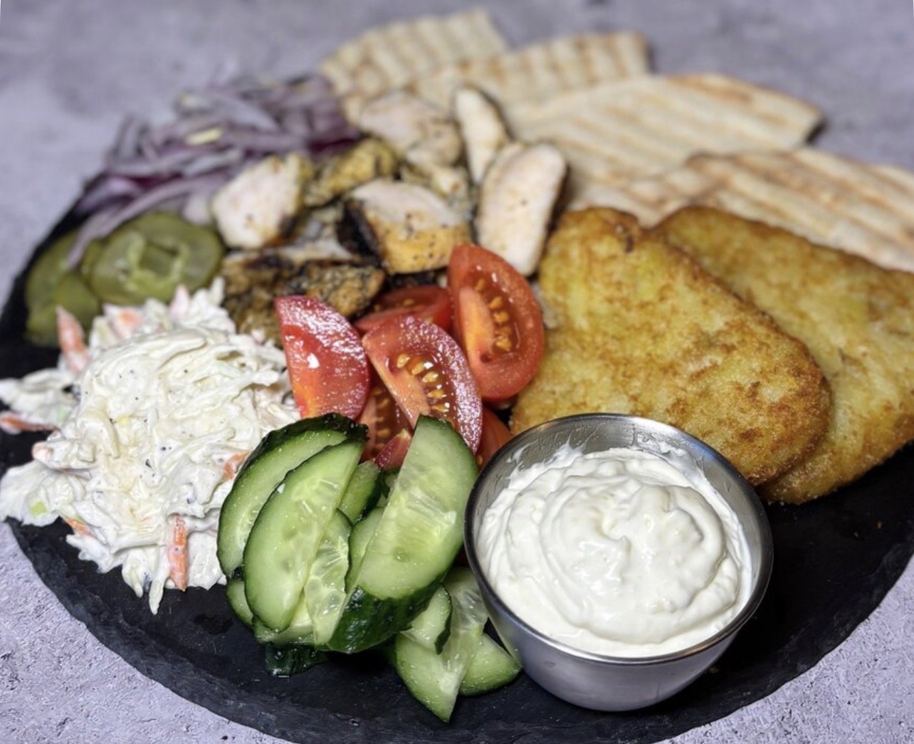 Донер с курицей