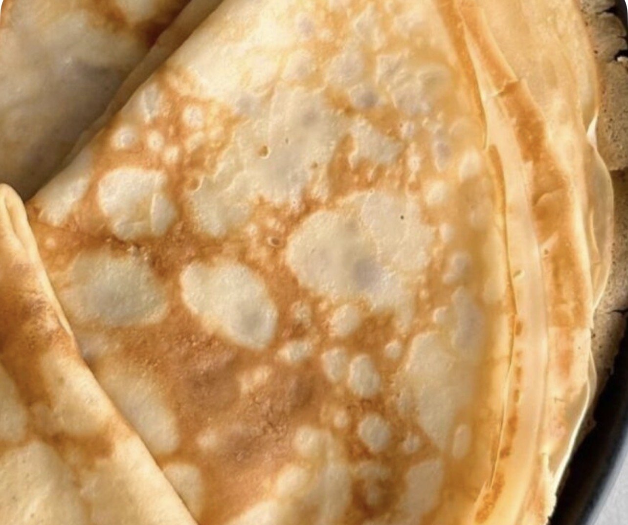 Блины со сгущенкой