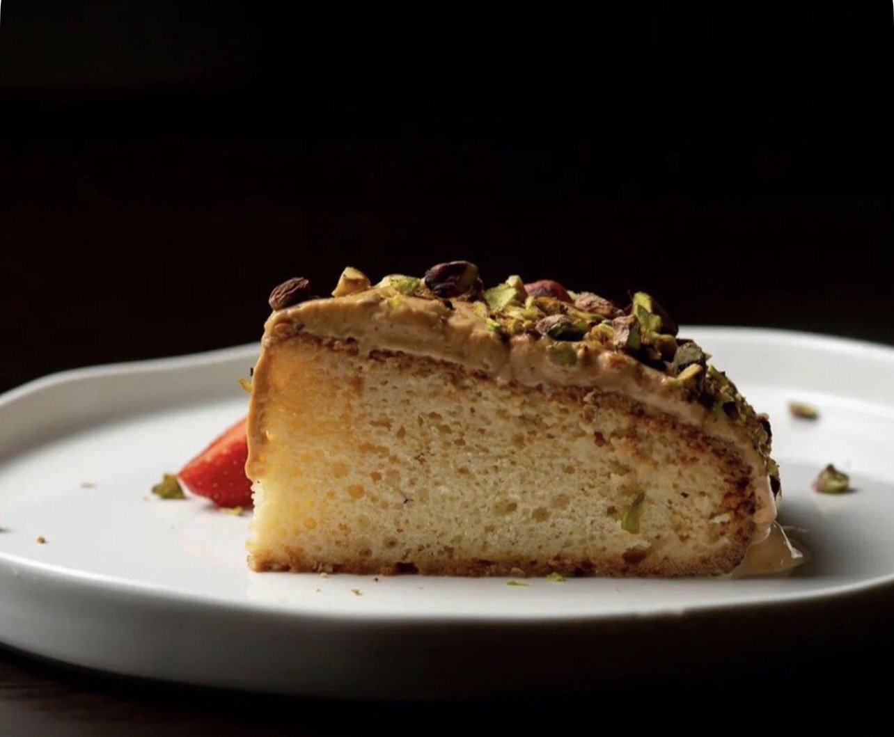 Карамельно-молочный пирог