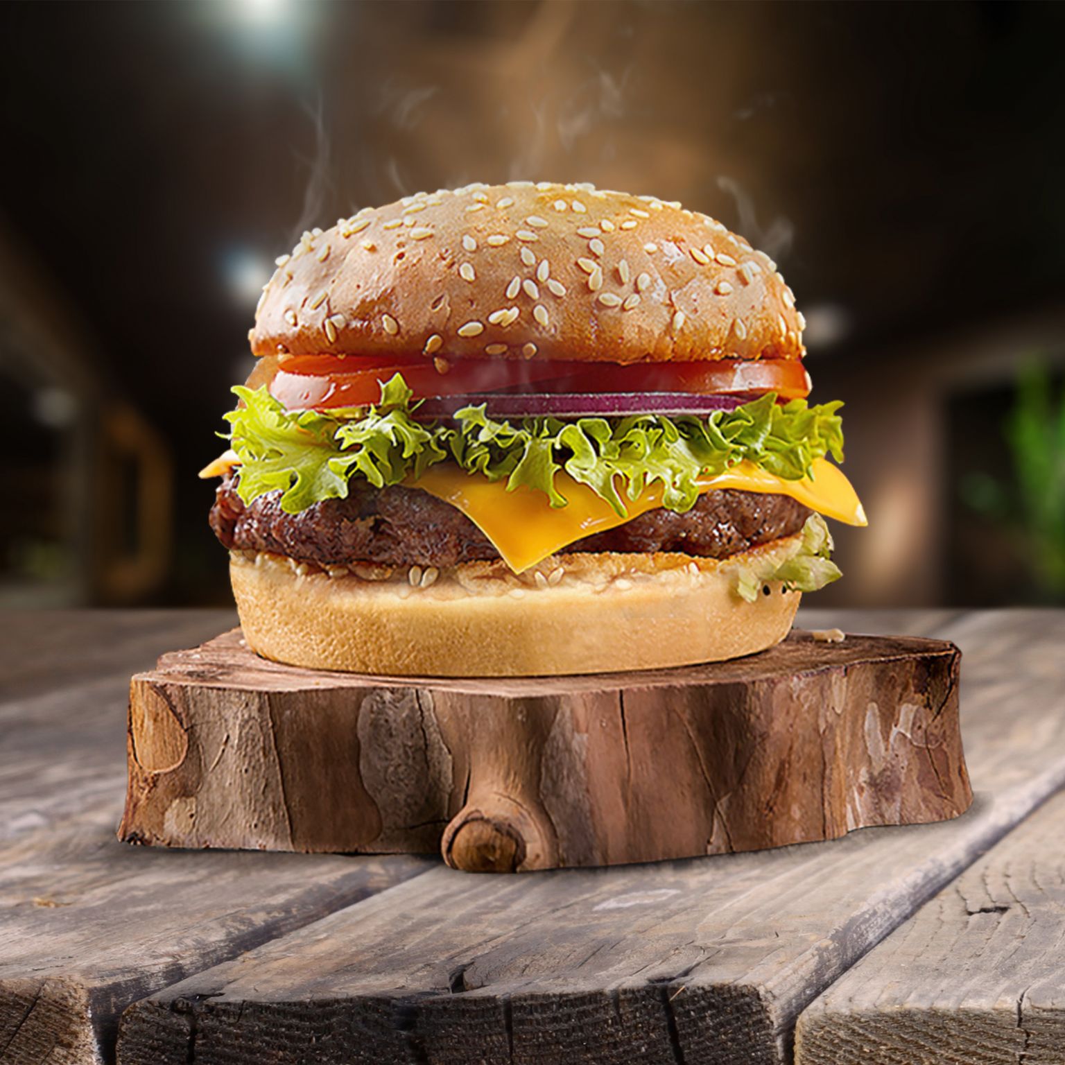 Барбекью бургер