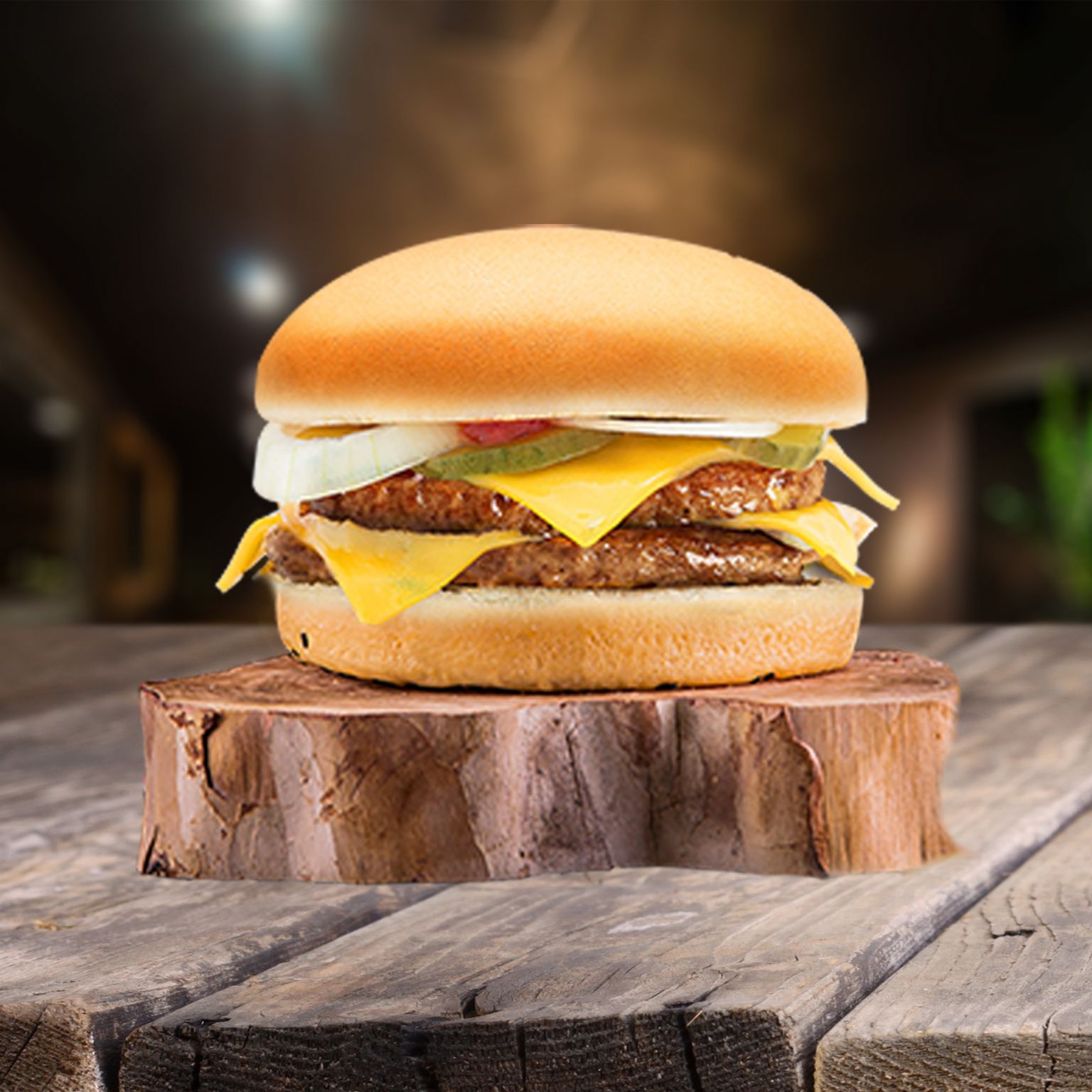 Дабл чизбургер