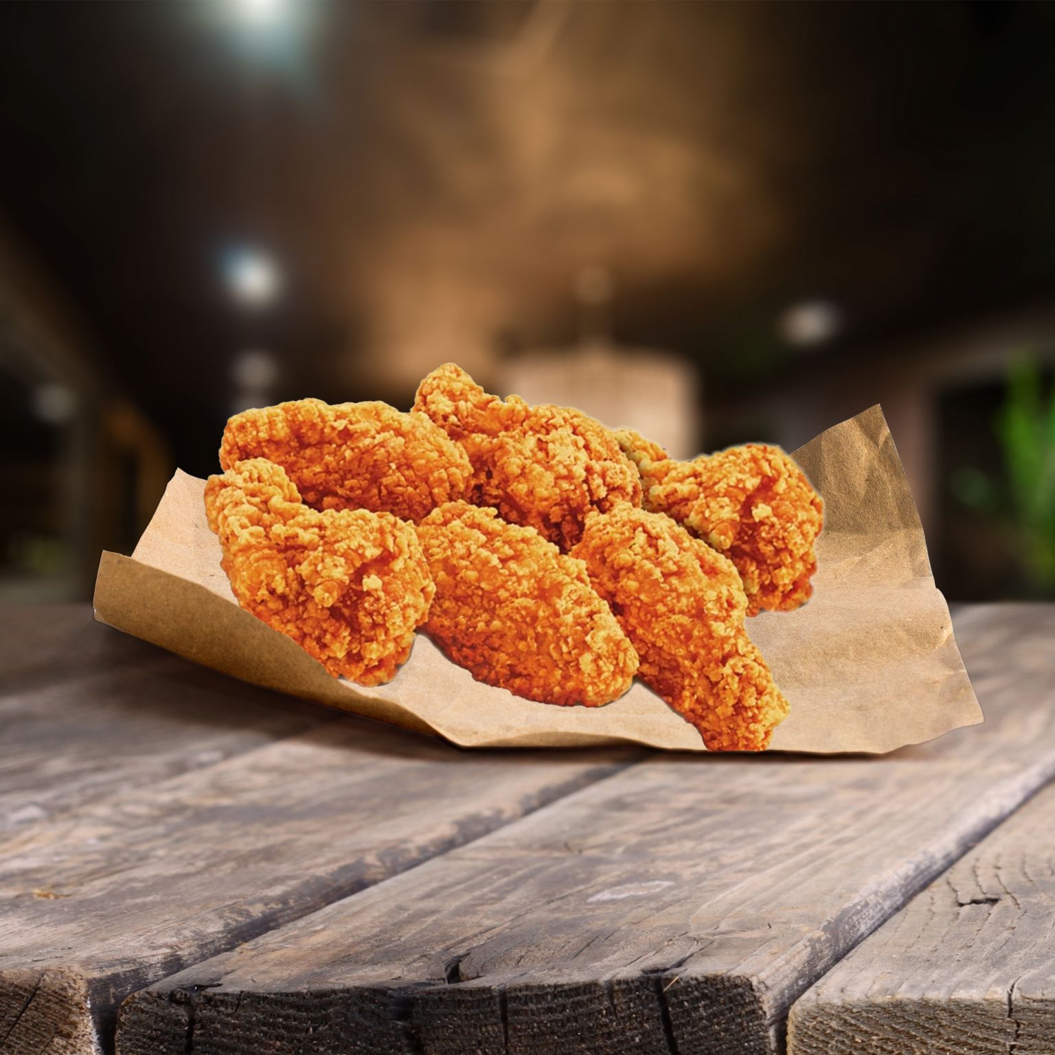 Крылышки в панировке острые 2шт