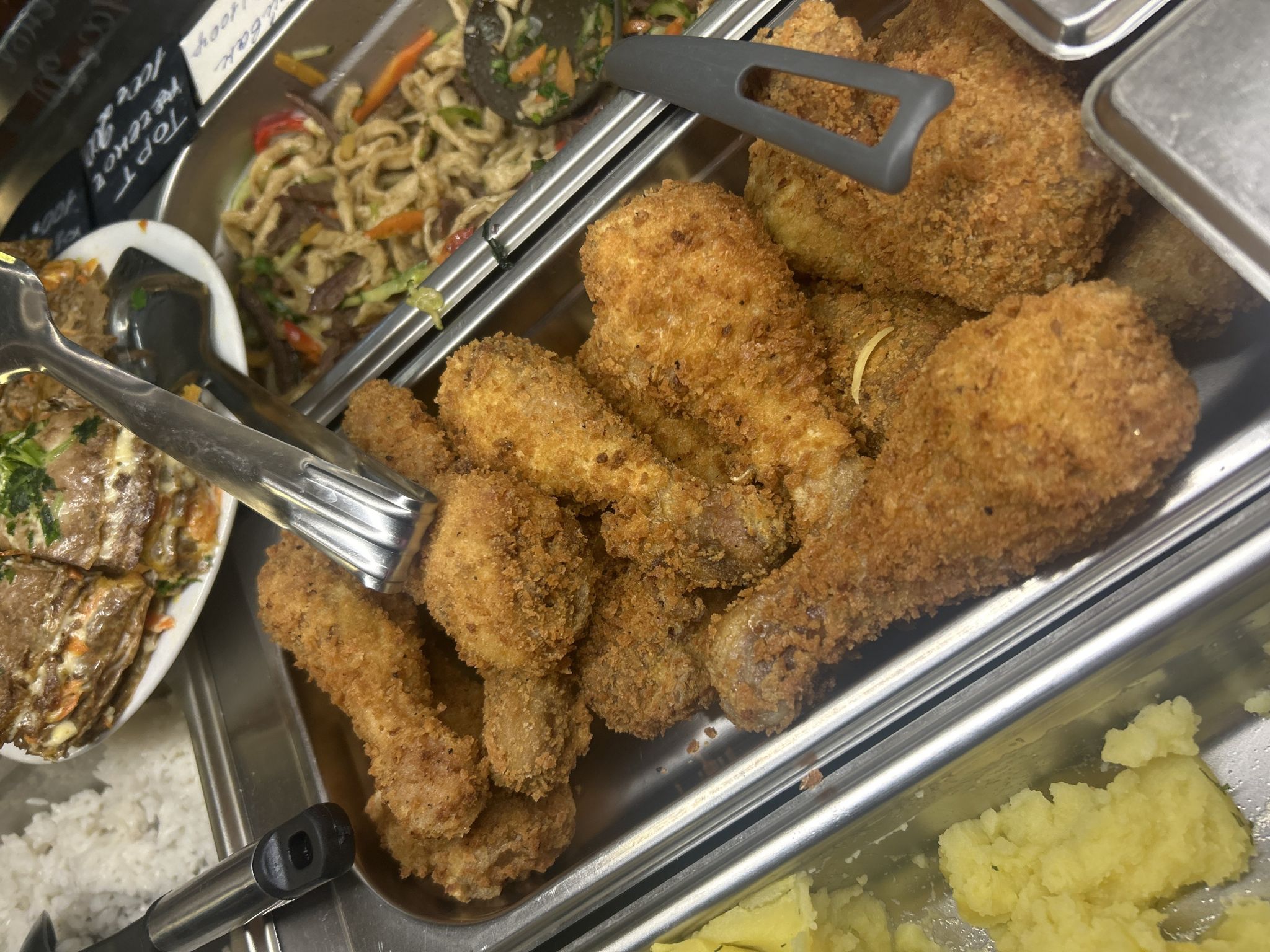 Голень в панировке