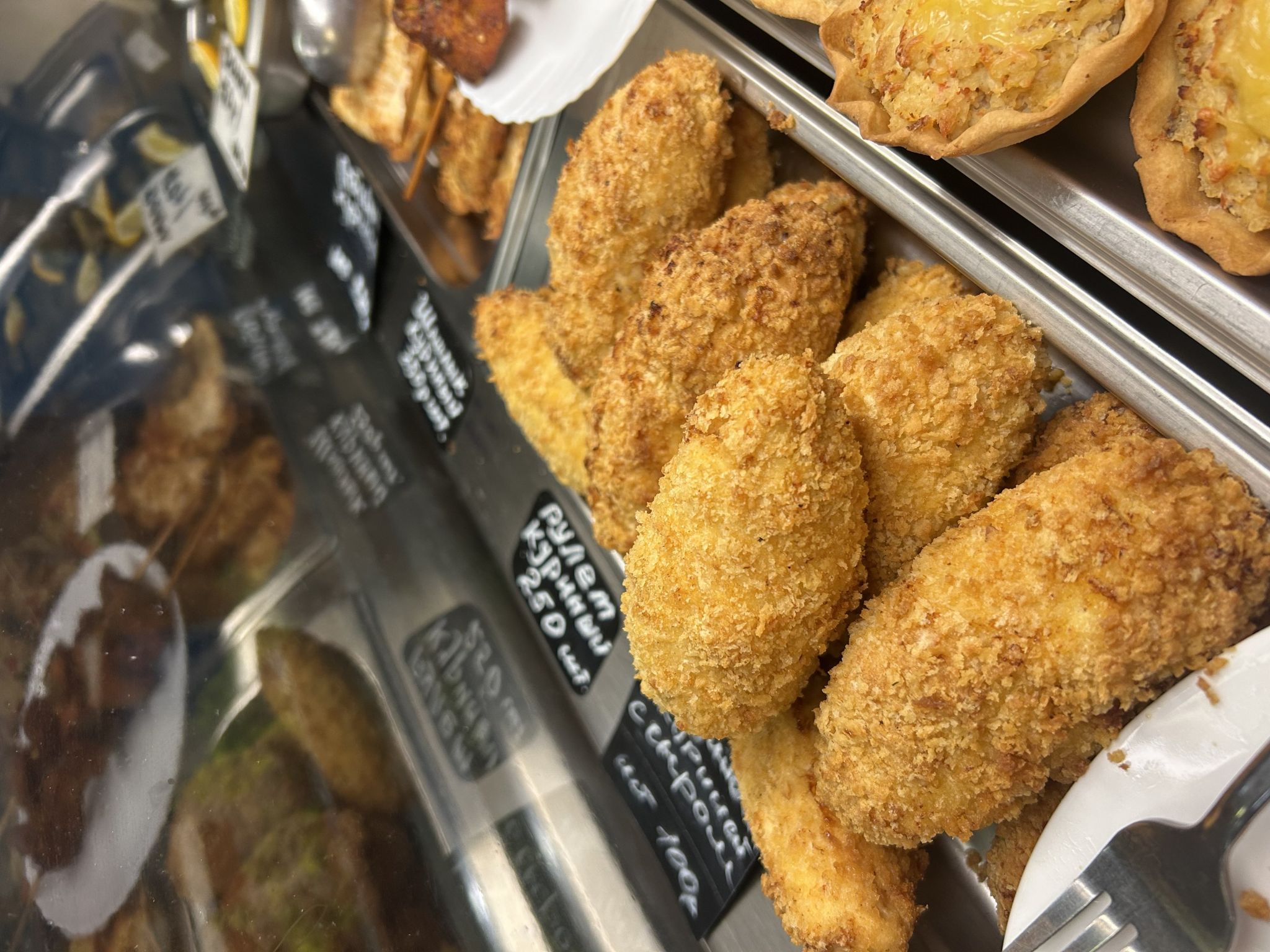 Куринный рулет с сыром