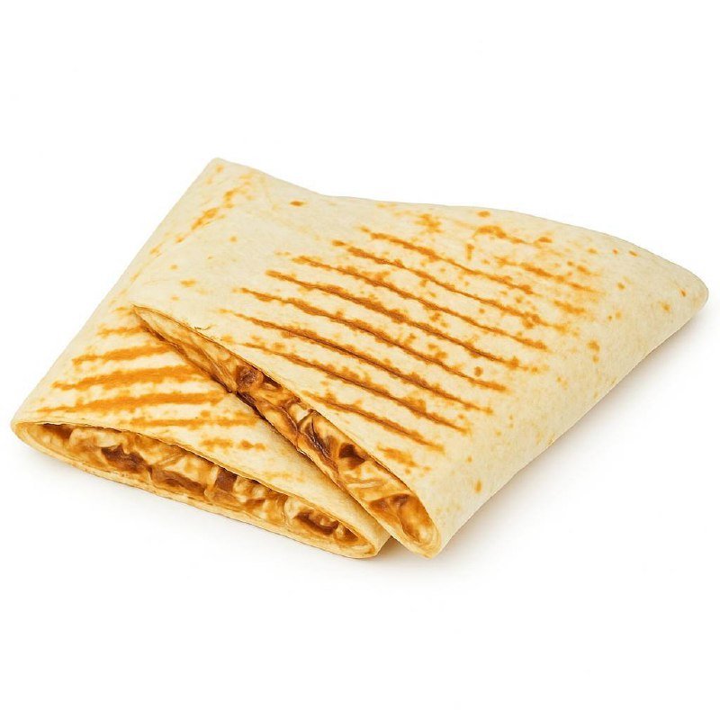 Кесадия с сыром и шампиньонами