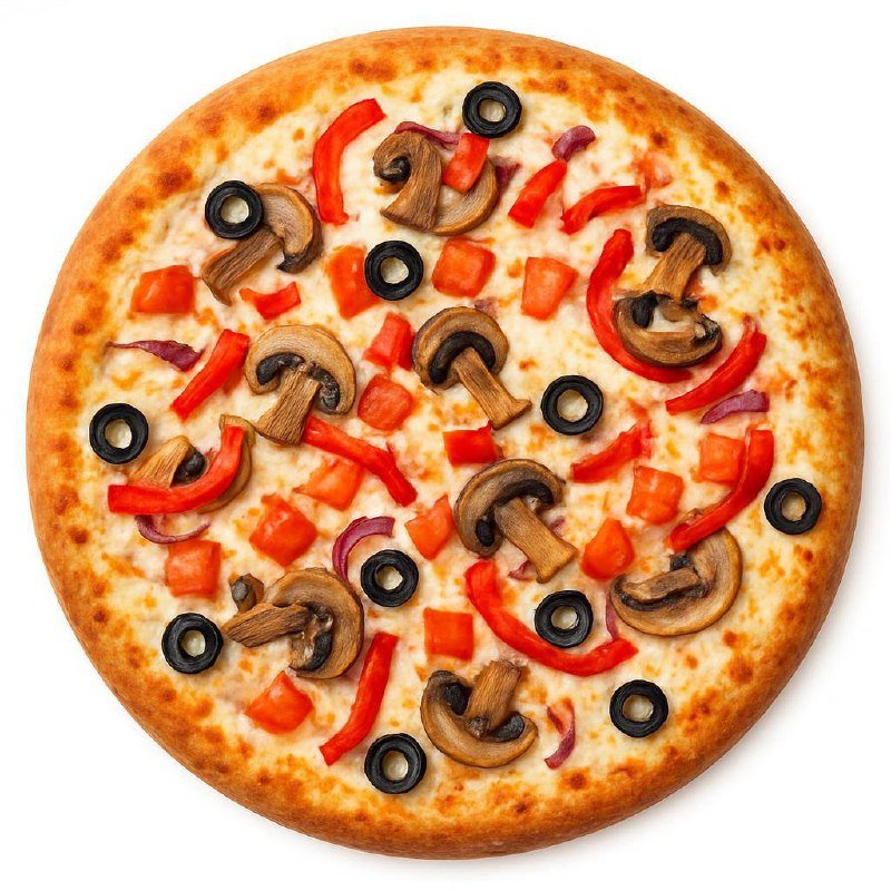 Пицца овощная