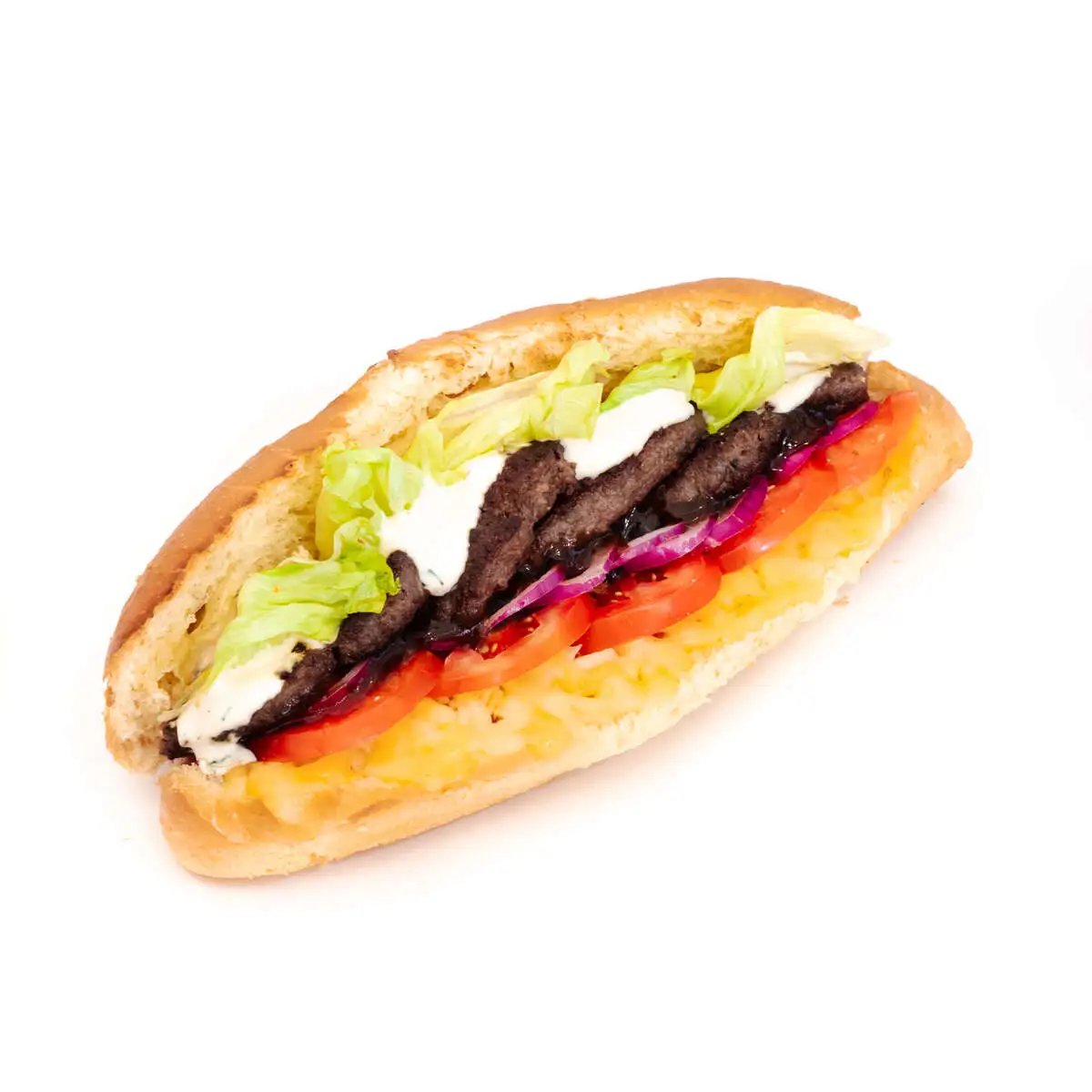 Багет с говядиной