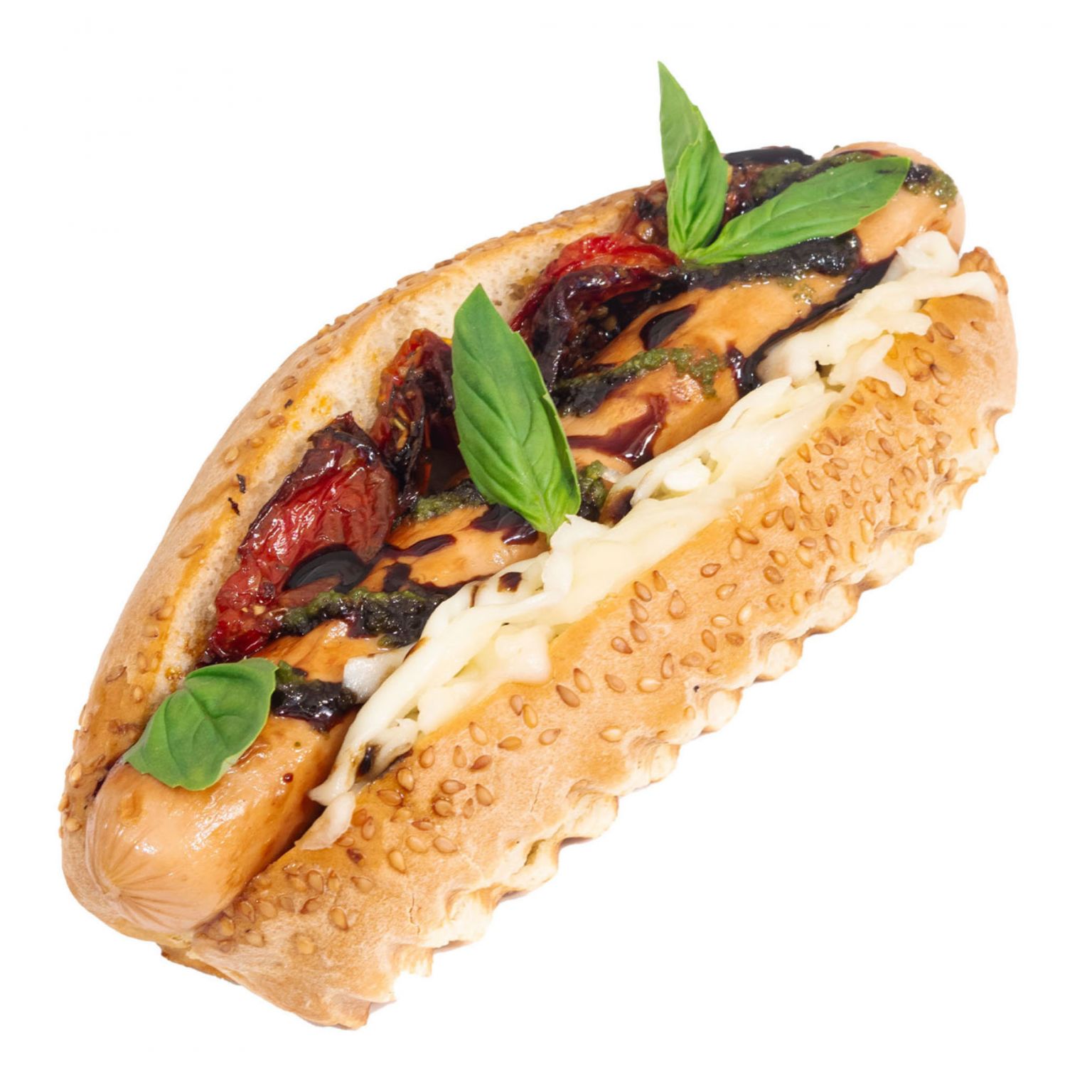 Хот-дог Итальянский сосиска говяжья