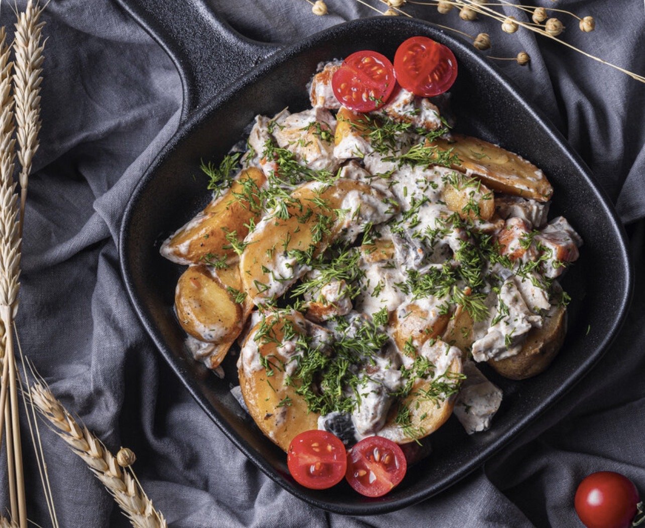 Жаркое с курицей