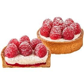 Тарталетка с малиной в ассортименте