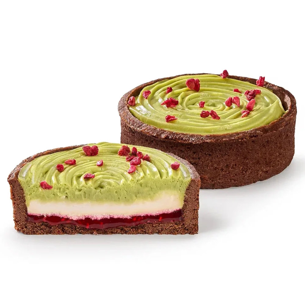 Тарталетка с малиной в ассортименте