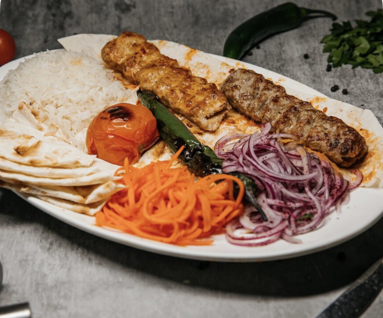 Люля Микс курица и баранина