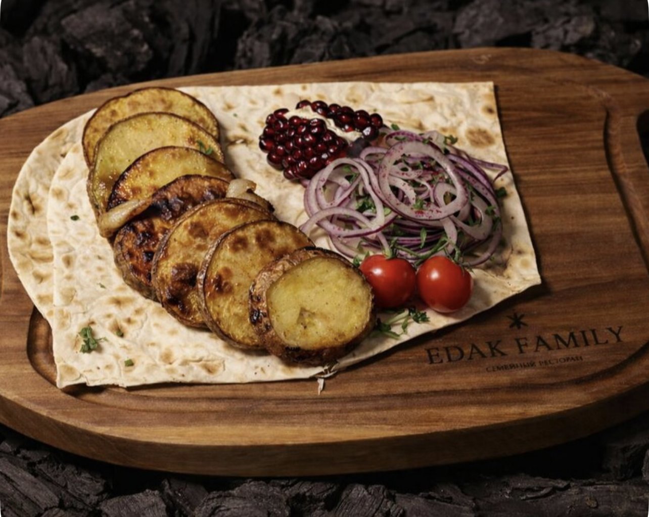 Картофель с салом 300 гр.