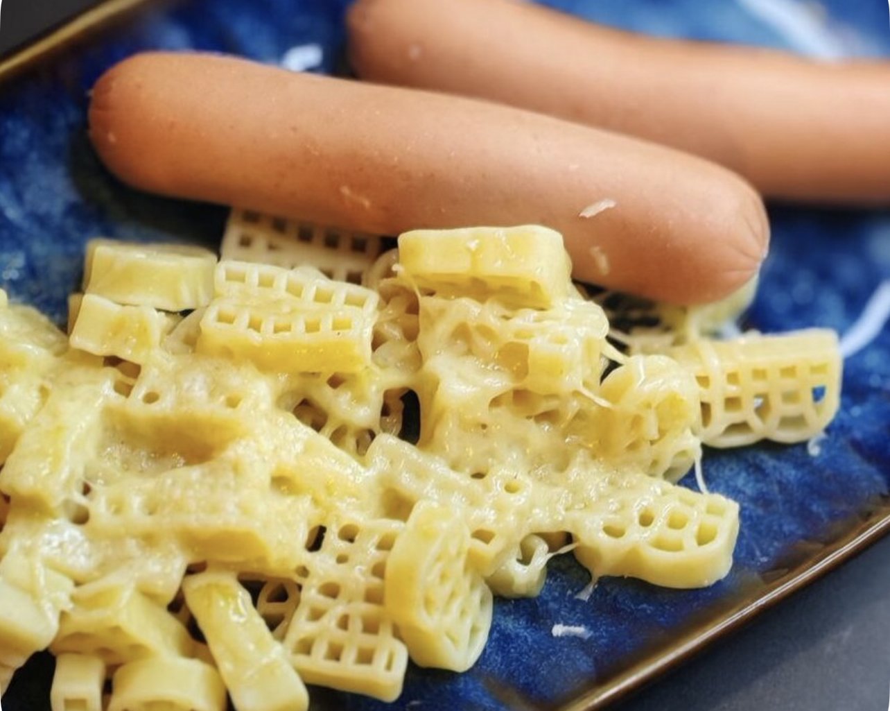 Макарошки  с сосиской