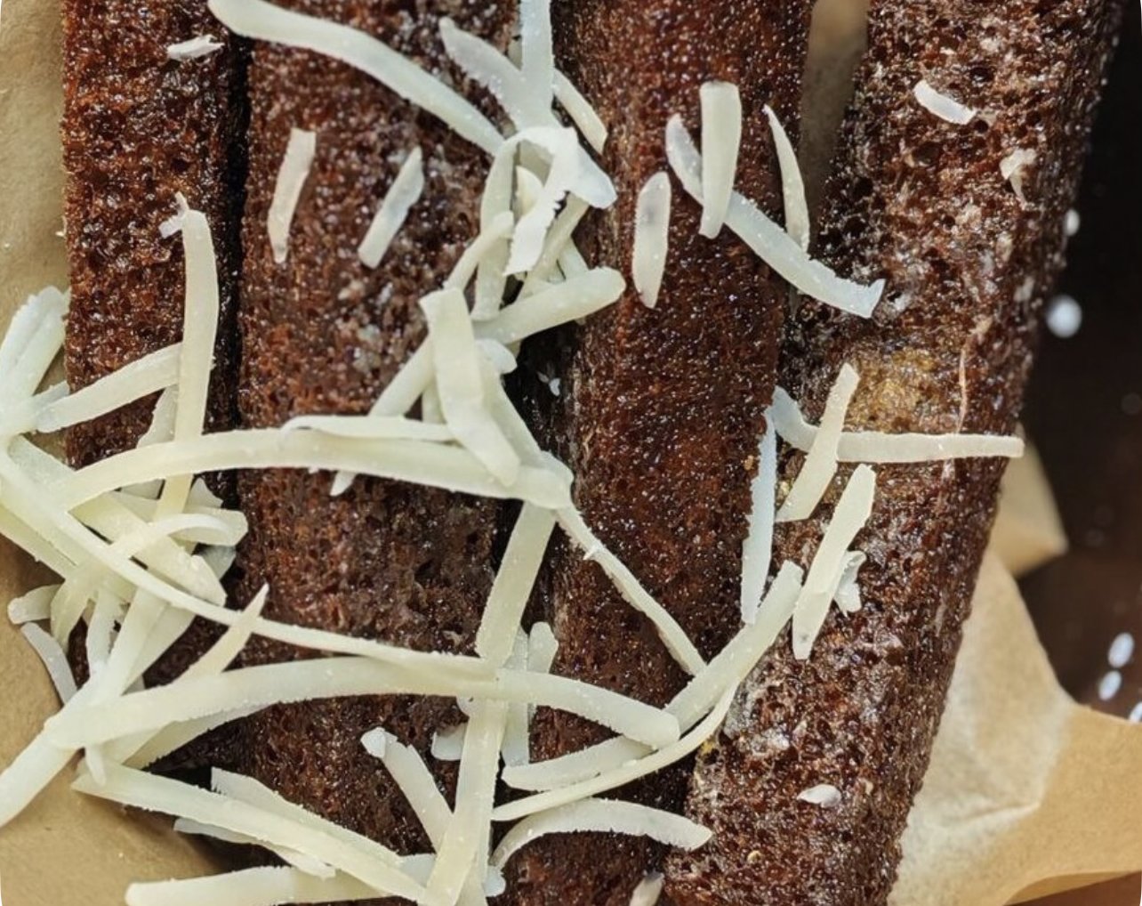 Гренки чесночные