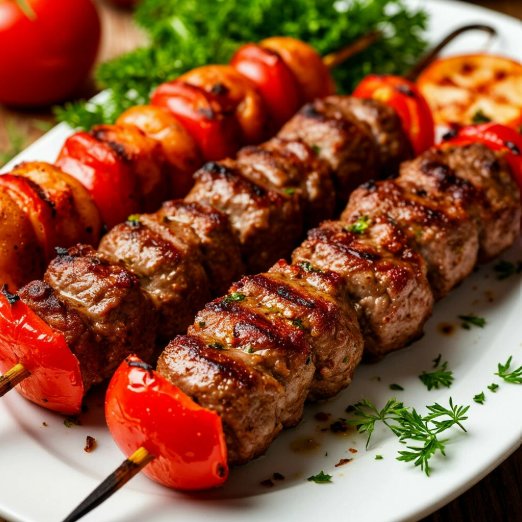 Шашлык из балыка
