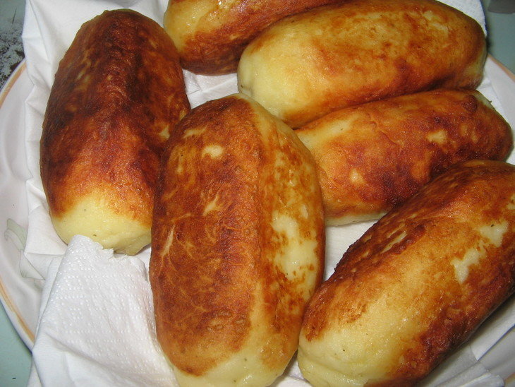 Сосиска картошка